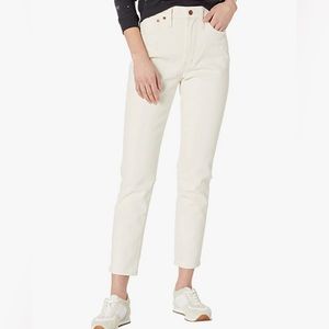 Madewell The Perfect Vintage Straight Jean-Canvas